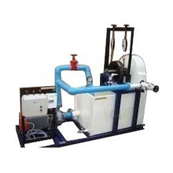 Pelton Wheel Turbine Test Setup