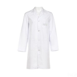 Coat, Medical, Woven, White, Large Size
